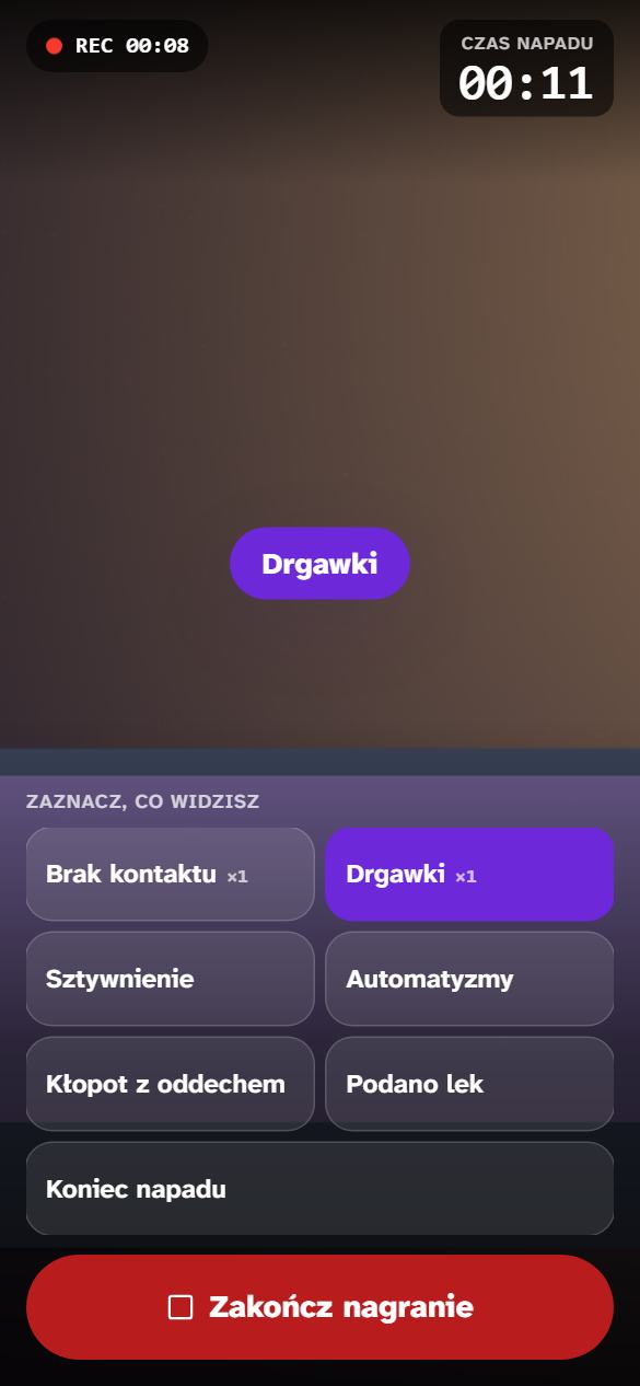 Nagranie napadu dla lekarza